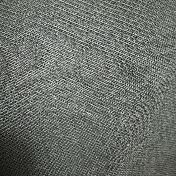 TADASHI Vintage Black V-Neck Ruched Pleated Mesh Chiffon Overlay Maxi Gown Dress - Picture 16 of 16